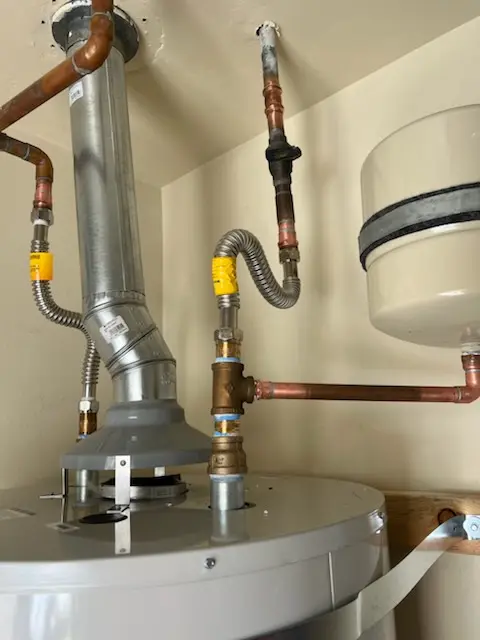 Water heater installation and plumbing repair in Stanwick